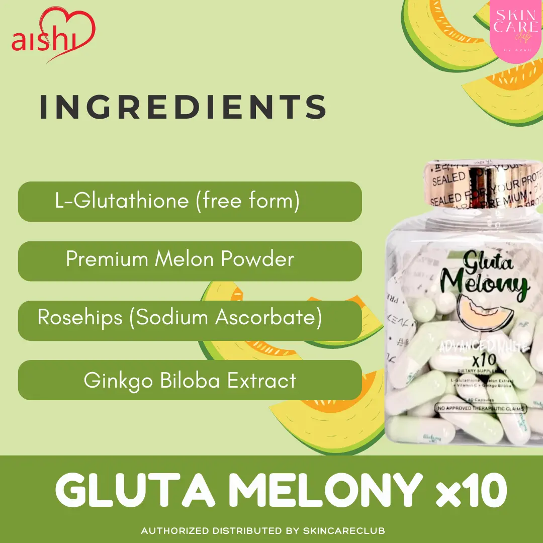Aishi Tokyo Japan White C-Block Glutathione + Gluta Melony x10 Advance Whitening Glutathione | Set of 2 | 60 Capsules | TBS1 - TikTok Shop Philippines Aishi Tokyo Japan White C-Block Glutathione + Gluta Melony x10 Advance Whitening Glutathione | Set of 2 | 60 Capsules | TBS1 - TikTok Shop Philippines