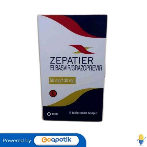 ZEPATIER 50/100 MG BOX 14 TABLET