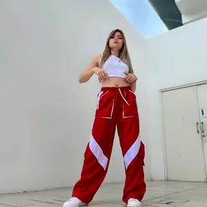 Muzakishop1 - Baggy Wide Leg Cargo Pants | Celana Panjang Cargo Pria Wanita | Celana Baggy | Celana Gombrong | Celana Skena | Celana Selebor | Celana Kulot