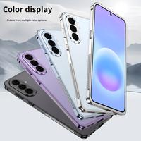 Jual Aluminum Frame Metal Bumper Case For Samsung Galaxy A57 A37 with ...