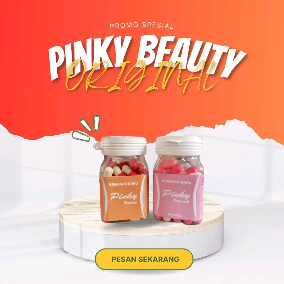 NEW PINK ORIGINAL PRODUKSI ISI 30 KAPSUL BPOM