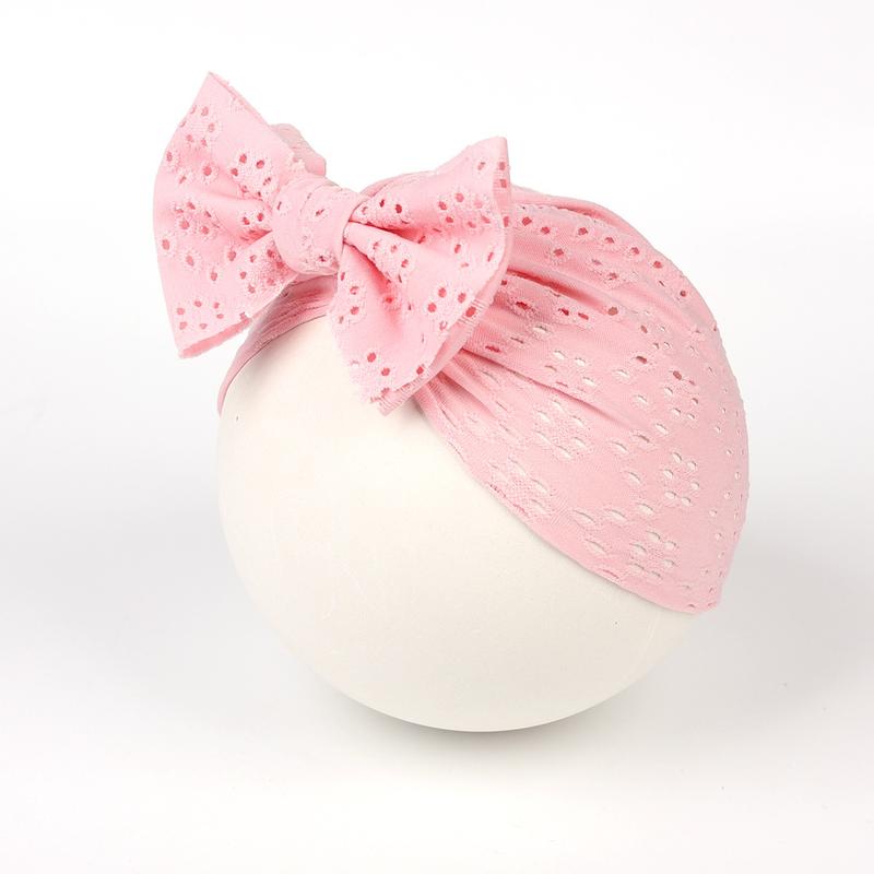 Product Introduction of Baby Cap Summer Mesh Baby Girl Hat Cute Bow Infant Baby Bonnet Cap Soft Elastic Newborn Beanie 10