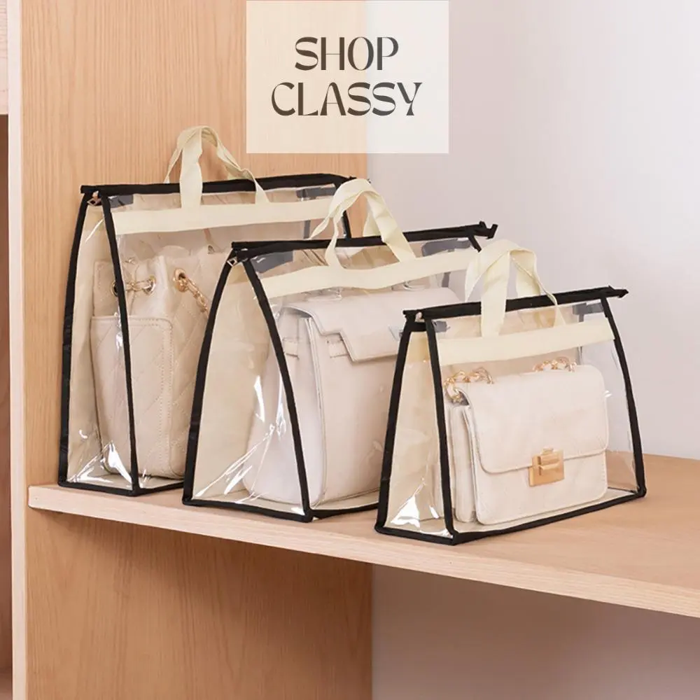 Shopclassyshop SG Dust Bag Cover for Womens designer Handbag Protector Purse Zipper Travel Protector for bags