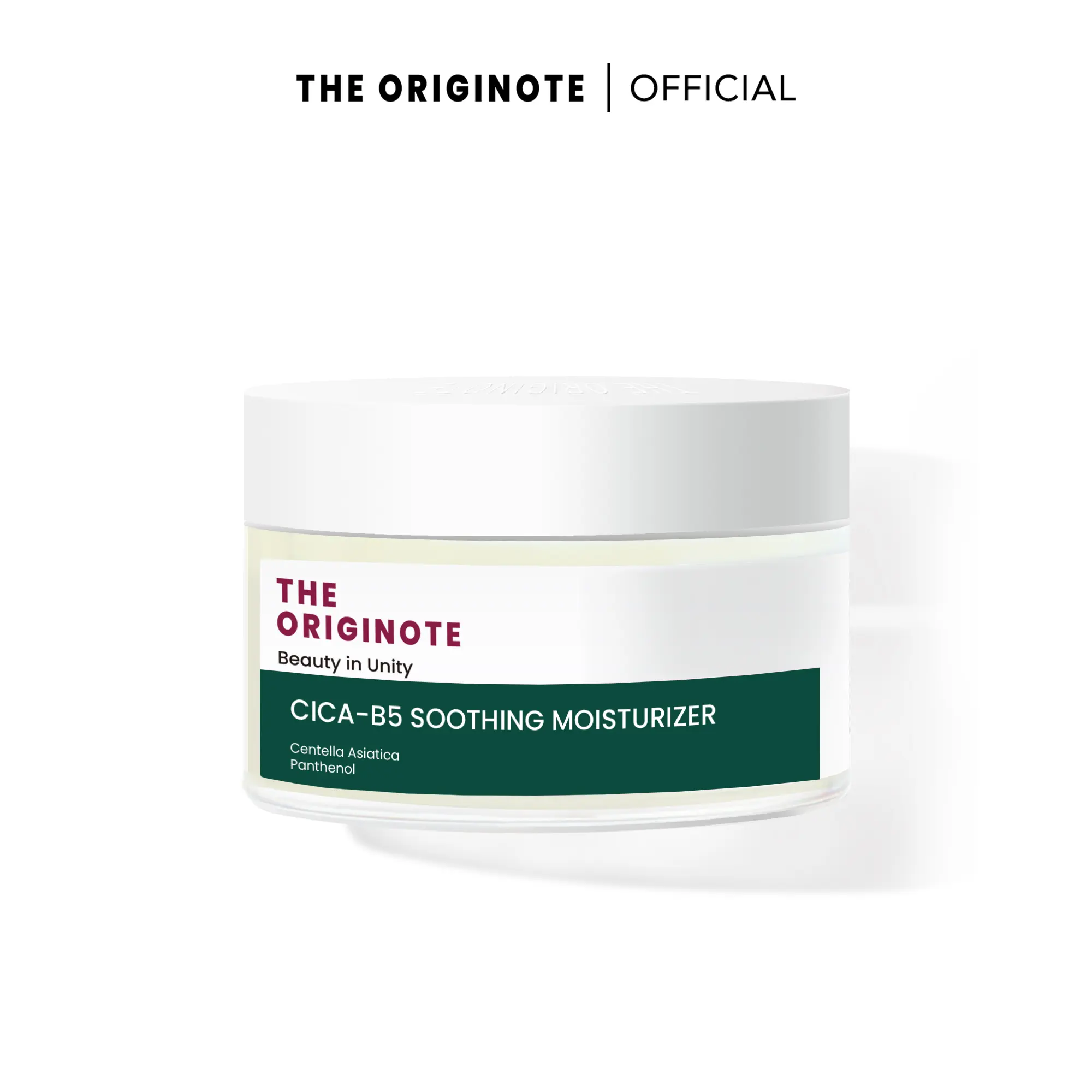 The Originote Cica-B5 Soothing Moisturizer 50ml - Pelembab Wajah Kering Berjerawat Kemerahan - Berminyak, Muka