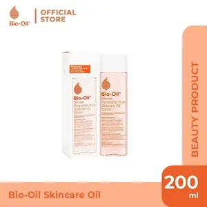 Bio Oil 200ml Mencerahkan Kulit /minyak serbaguna menghilangkan bekas luka/Strech Mark