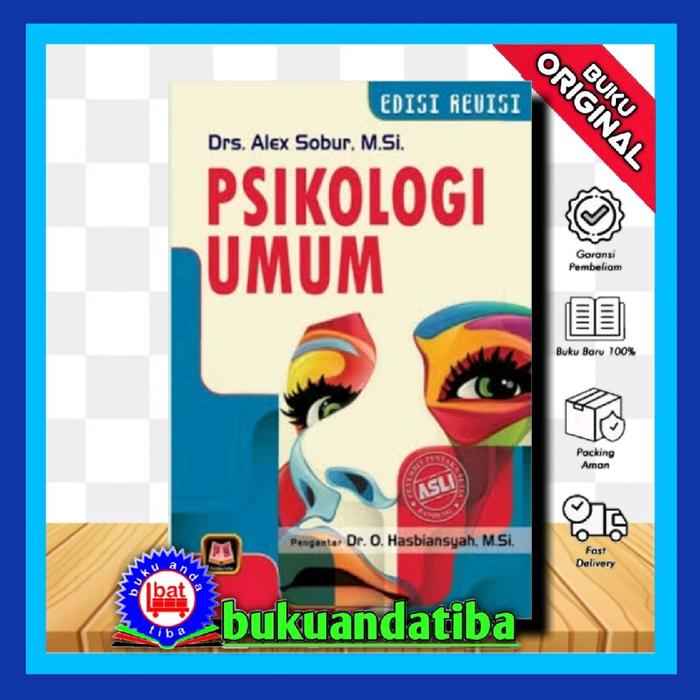 Gambar Psikologi Umum - Edisi Revisi - Drs Alex Sobur MSi dari bukuandatiba Kota Bandung Tokopedia