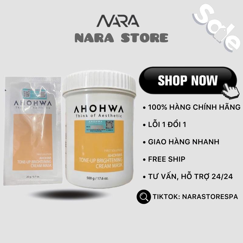   CHÍNH HÃNG  Kem Ủ Trắng Ahohwa First Solution Dưỡng Da Trắng Sáng Tự Nhiên Giảm Thâm Nám 