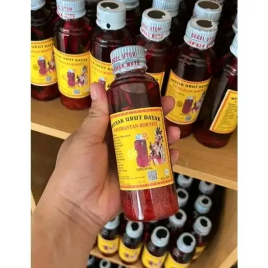 (PAKET 2 BOTOL) MINYAK DAYAK IBU IDA KHAS KALIMANTAN MINYAK PRISAI BORNEO 250ml 3