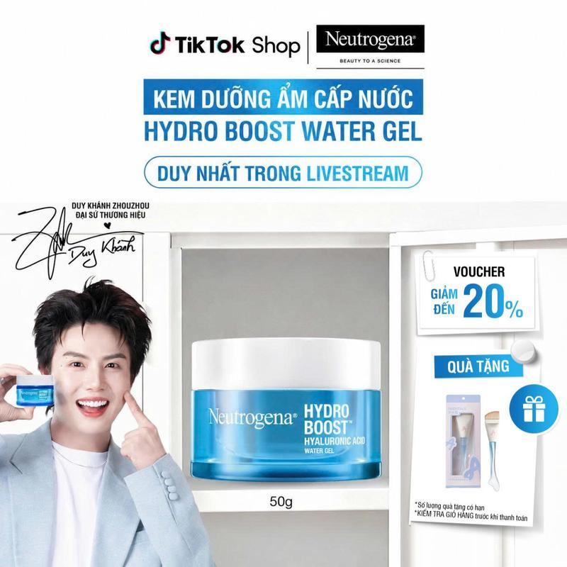 Kem dưỡng cấp nước cho Da dầu Neutrogena Hydro Boost Hyaluronic Acid Water Gel…