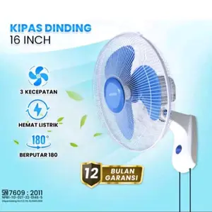 PROMO KIPAS ANGIN MURAH DINDING MERK AOYAMA 16 INCH Listrik