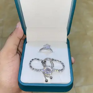 Cincin Wanita Elegan + Gelang Perak Terbaru | Cincin Janji Tunangan Couple | Gaya Korea Sederhana Cocok untuk Hadiah & Acara Sehari-hari CHIC&CO JEWELRY adjustable aksesoris anti luntur anti perubahan warna garansi 1 tahun COD 29 SL02