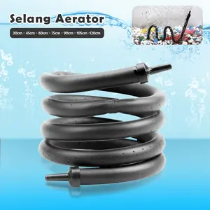Selang Aerator Aquarium 30-120cm Selang Gelembung Udara Akuarium Fleksibel