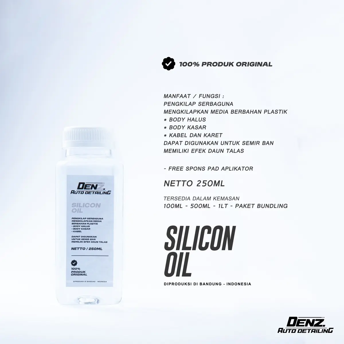 SILICON OIL PENGKILAP SERBAGUNA DENZAUTODETAILING