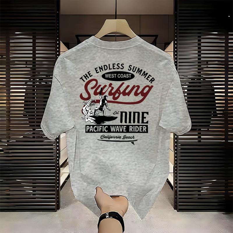  A0132  Cao cấp  Áo thun tay ngắn in  chất liệu cotton nguyên chất 2025 mùa hè  phong cách Hàn Quốc hợp thời trang rộng rãi cho nam và nữ  Phong cách thời trang 