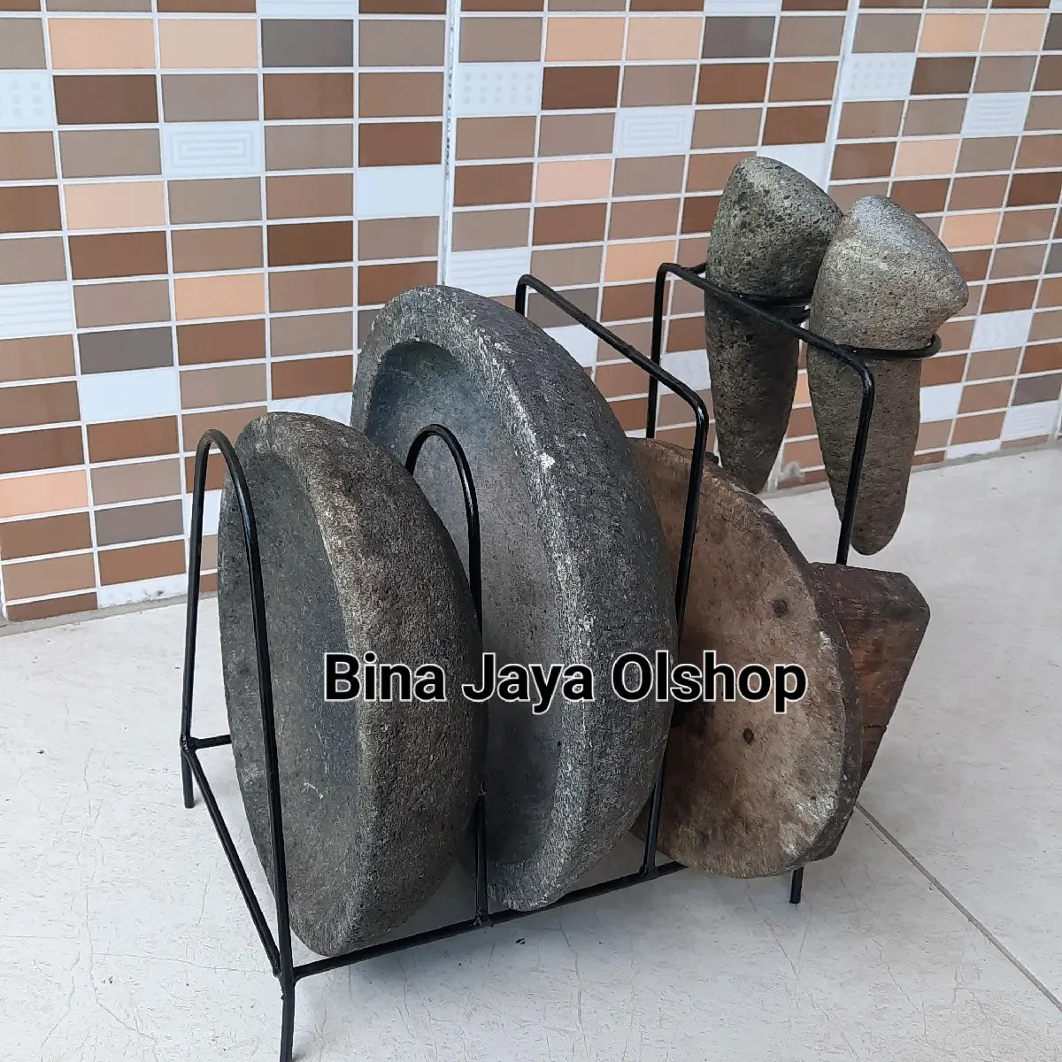 Rak Cobek Dan Telenan / Rak Cobek Dan Ulegkan / rak multifungsi Besi