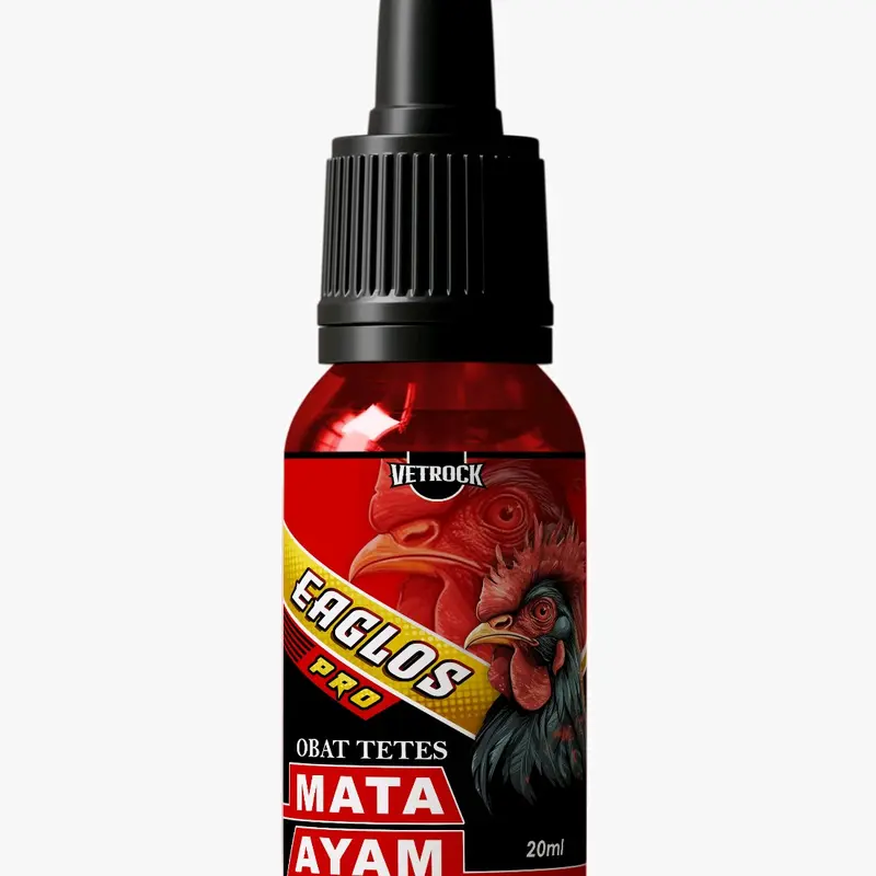 EAGLOS PRO - OBAT MATA AYAM MERAH, BERAIR, TERKENA JALU, SNOT SIWER, MATA AYAM KEMBALI SEHAT DAN TAJAM 2