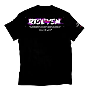 T-SHIRT RTSDVSN 245  | LENGAN PENDEK MOTIF BOLT FLAMES