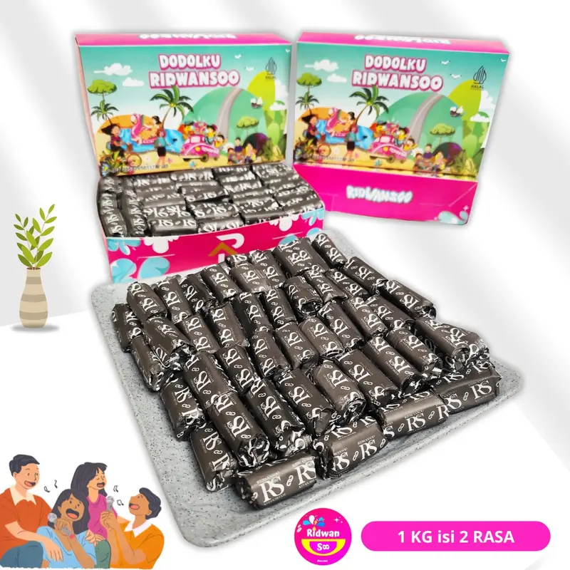 Dodol Garut 1 Kg Pilih Rasa FREE BONUS 3