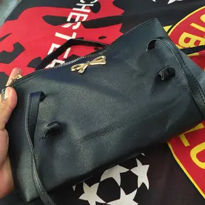 Ribbon Bag New Collection Tas Wanita Murah Berkualitas Dengan Pilihan Warna mahogany ivory Hitam