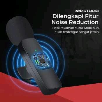 TaffSTUDIO Mikrofon Wireless Lavalier Portable Microphone USB Type C - ODR08 4