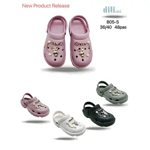 Dili Sandal Baim Wanita Dewasa Model 805-5 Kelinci Kekinian Eva Rubber Empuk Tebal Ringan Ukuran 36-40