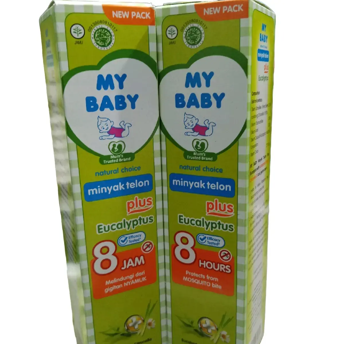 Minyak Telon Plus My Baby untuk Bayi Cowok ukuran 150ml