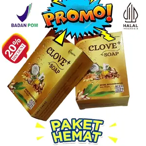 2 Pcs Clove Soap _ Sabun Gatal Kulit Anti Jamur dan Bakteri _ Clove+ Soap by Grandiflora