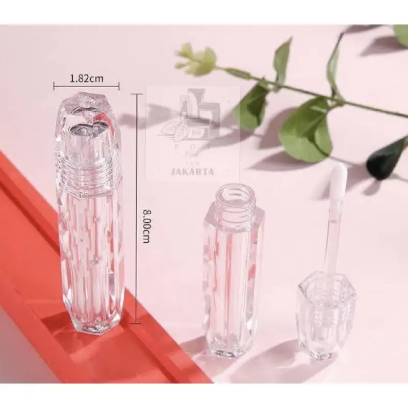 2mL Shiny Diamond Shape Empty Lip gloss Bottle/tube/lip cream PREMIUM QUALITY