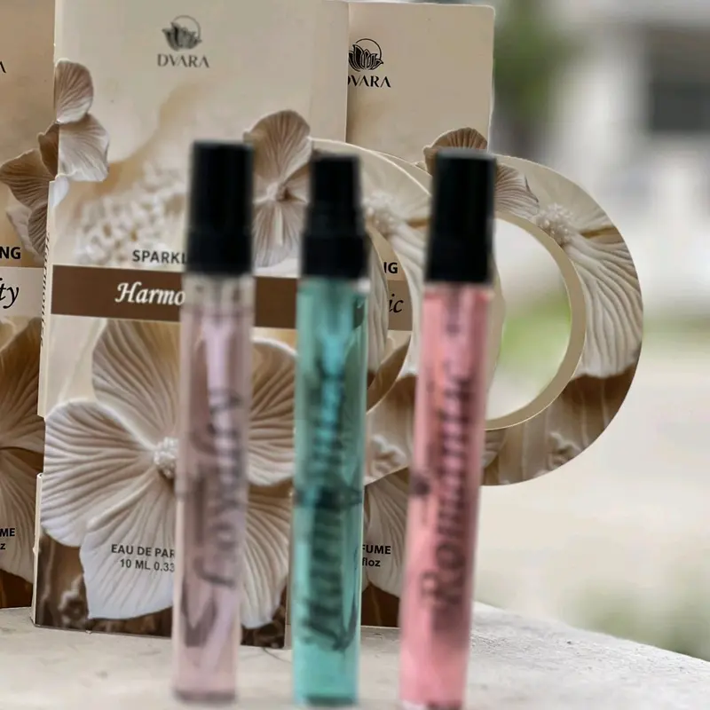 (OFFICIAL)DVARA PARFUM TRAVEL SIZE PAPER SHEET LONG LANSTING SPARKLING SERIES 5