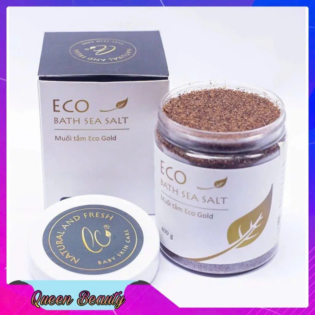 Muối tắm sinh dược ECO Gold 400gr - Muối tắm bé - Muối tắm eco gold- Muối tắm gold eco MUỐI TẮM