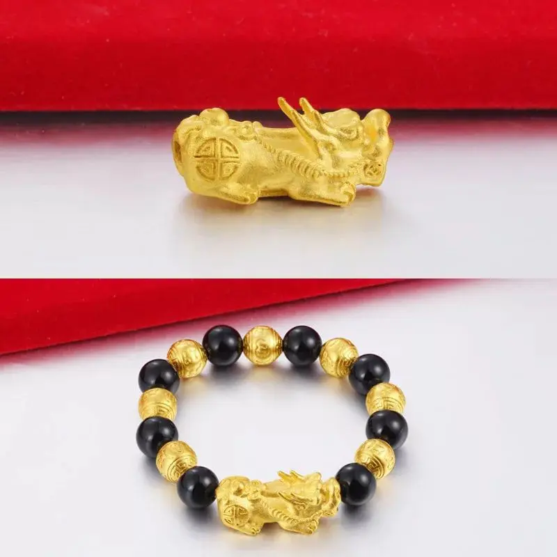 COD Liontin Charm Xuping Pixiu Naga Emas Kualitas Premium