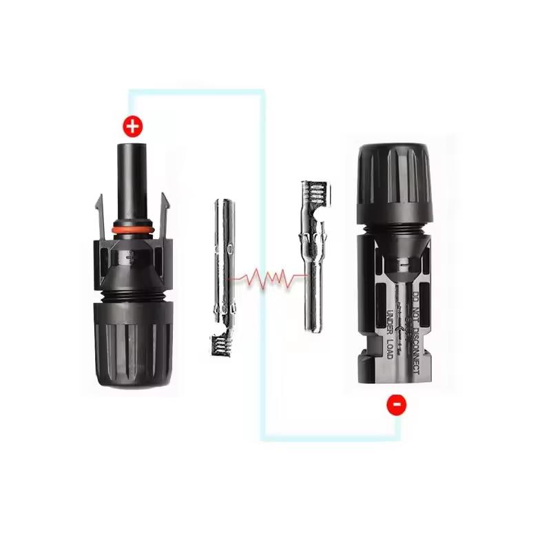 10/20/40/100/200/400Pcs Photovoltaic Solar Connector kit 1000V 30A connectors for solar panels PV/MC 2.5/4/6mm² 2