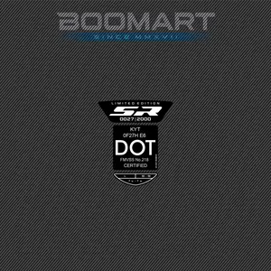 STICKER TIMBUL RESIN DOT SERTIFIED KYT SR