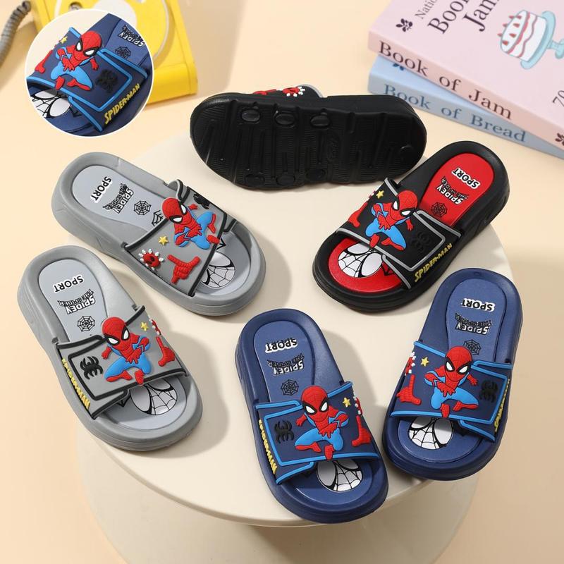 Dép Trẻ Em Dép Lê Bé Trai Bé Gái Siêu Nhân Nhện Dép Thái Lan Eva Nhẹ