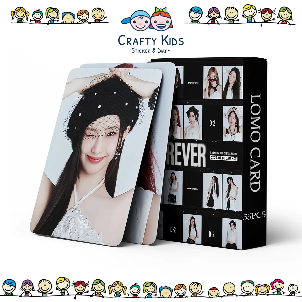 Babymonster 100 days photocard - TikTok Shop Malaysia