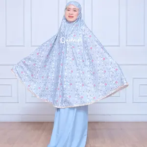 Quennisa | Mukena Motif Dewasa Treaveling Renda Mewah