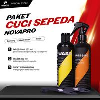 Gambar Novapro Paket Cuci Sepeda Premium (Dressing,  Wash, Lap, dan sikat) dari Novapro Official Kab. Cilacap 1 Tokopedia