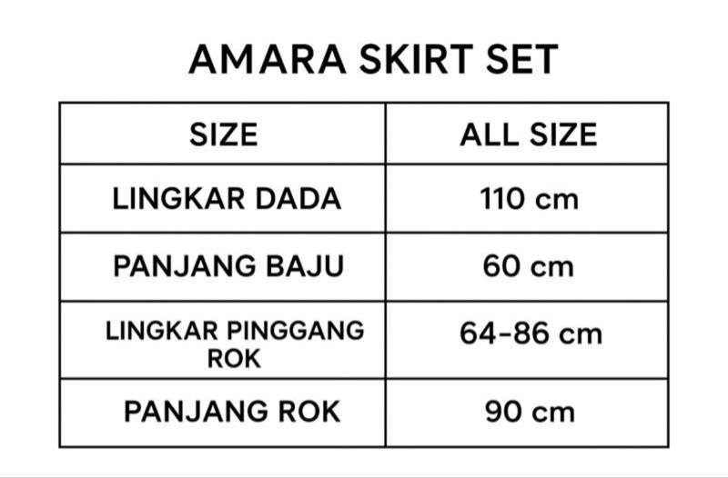 AMARA SET ROK | KEMEJA | ROK BUNGA BORDIR | LEBARAN | COTTON POPLIN |CHANACLOTH