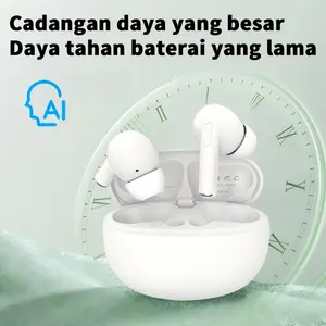 AI 2026 New Air Pro True Wireless Bluetooth Earphone Headphone Suara HiFi Latensi Rendah Pengurangan Kebisingan Earbud untuk iPhone Android