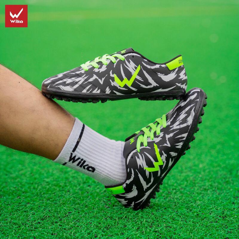 [KÈM QUÀ] GIÀY BÓNG ĐÁ, ĐÁ BÓNG; ĐÁ BANH Wika Dynamic, Chất liệu da Pu cao cấp, siêu nhẹ, đinh TF tăng độ bám dính