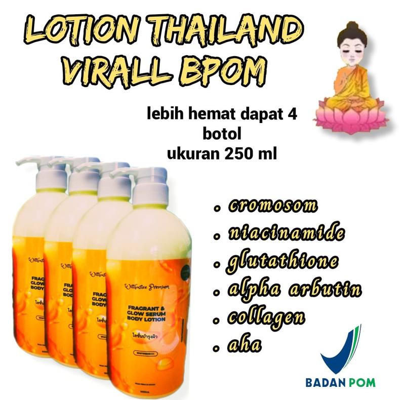 Product Introduction of Hb Thailand dapat 4 ukuran 250ml,hb whitening pemutih badan,hb Thailand bpom, memutihkan kulit dan melembabkan 5