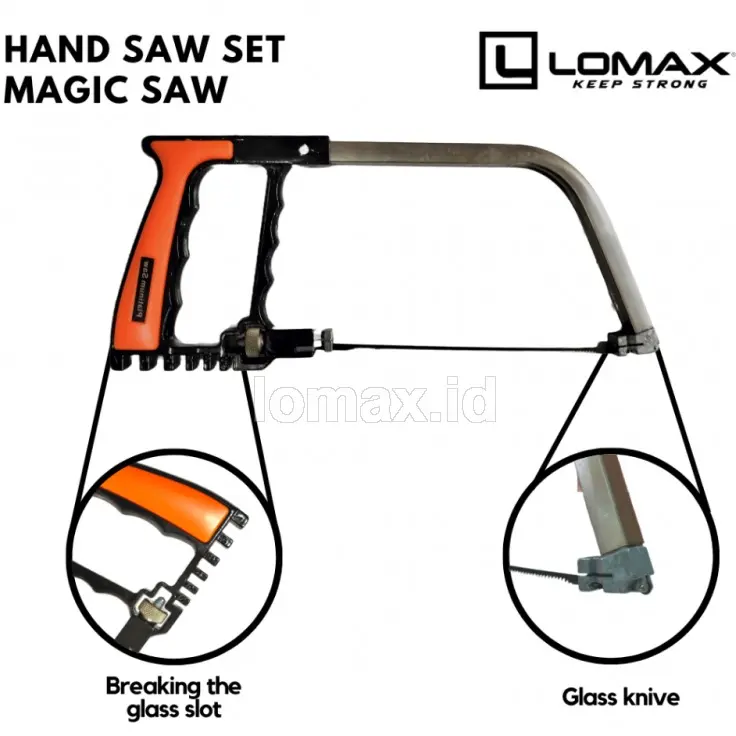 HAND SAW SET MAGIC SAW GERGAJI TANGAN AJAIB 2