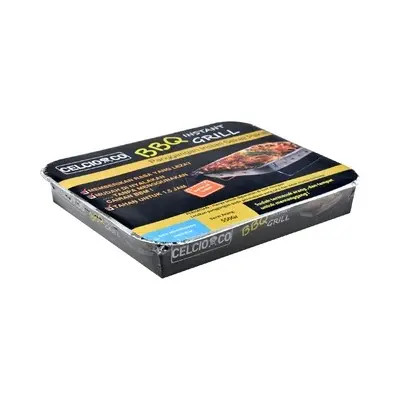 Pemanggang Arang BBQ Lipat Instan Griller Alat Panggang Outdoor 25x31x4.5cm WMO AZ5966