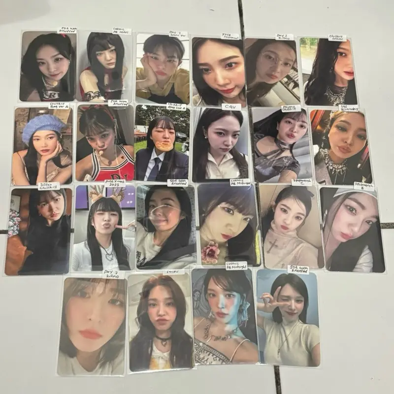 PHOTOCARD REDVELVET ALL MEMBER OFFICIAL