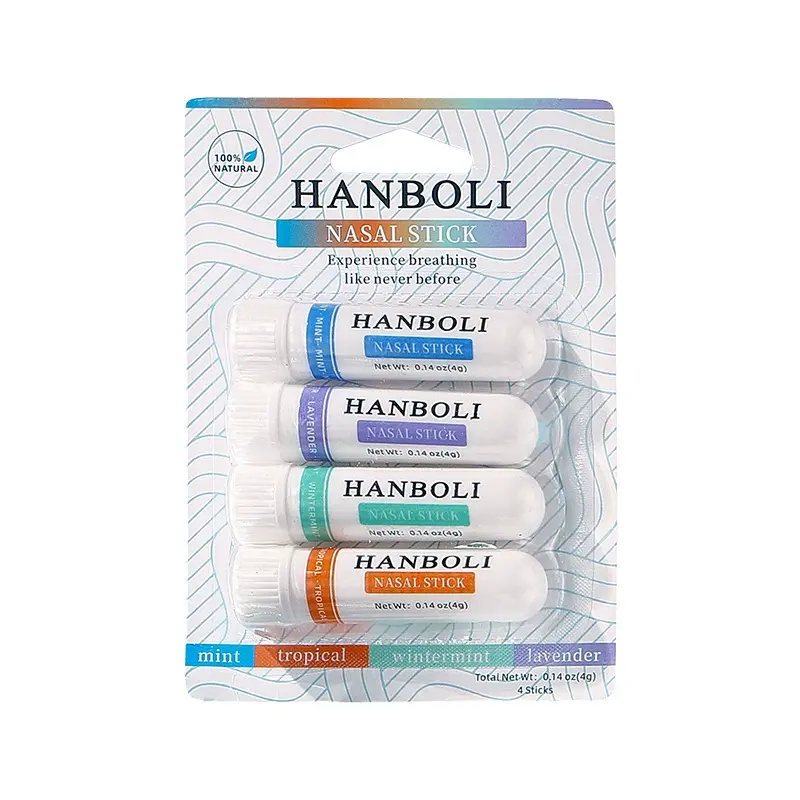 Energy Stick Set Nasal Inhalation Refreshing and Awakening Anti-Drowsy Driving Drowsy Nasal Inhalation Stick