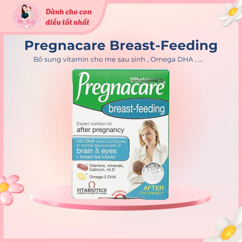  Vitamin sau sinh Pregnacare Breast-Feeding vtm tổng hợp dành mẹ sau sinh Anh Quốc - Mẹ Rofi 