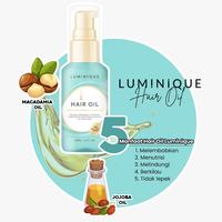Gambar Luminique Minyak Perawatan Rambut 60ml Nourishing Hair Oil Macadamia Jojoba dari TakedaPro_NEW Kab. Tangerang 4 Tokopedia