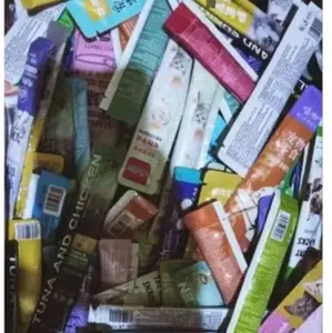 SNACK KUCING CREAMY LEZAT 16GR MIX ISI 20PC 1 KANTONG SALE!!!