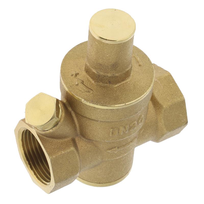 Bộ điều chỉnh áp suất nước, vật liệu Đồng thau, van giảm áp 3/4 "DN25, không chứa chì, giảm áp lực nước, thích hợp cho DN20 S 3