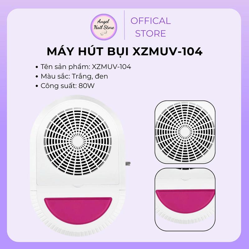  Máy hút bụi làm nail cắm điện XZMUV - 104 - hút mạnh nhỏ gọn tiện lợi khi sử dụng có thể điều chỉnh lực hút 